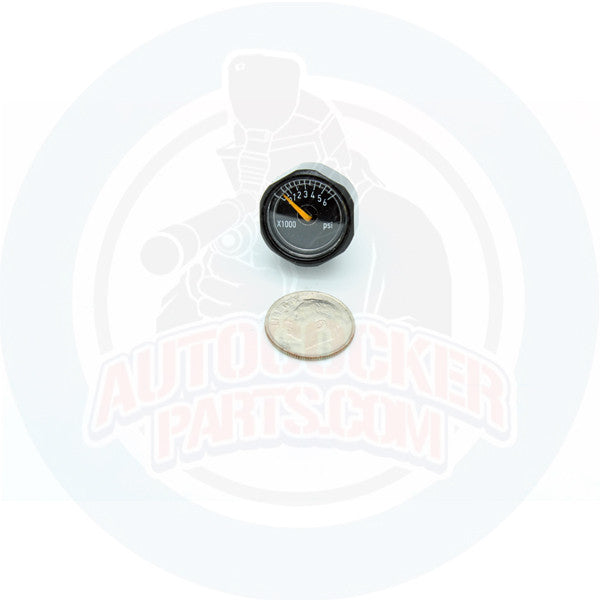 6000 PSI paintball Tank Gauge - Small  (19mm)