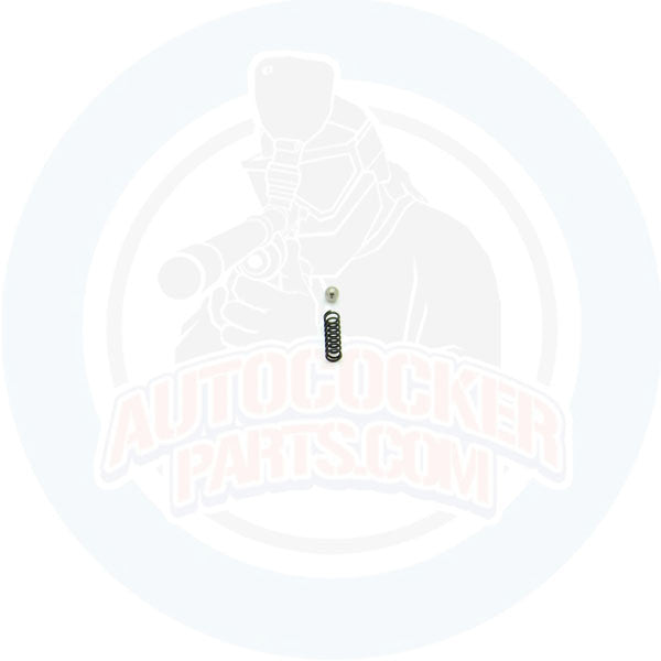 Autococker hinge frame safety ball & Spring
