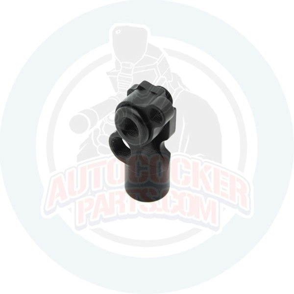 Autococker Mini / Orracle Front block - Slimline - Gloss Black