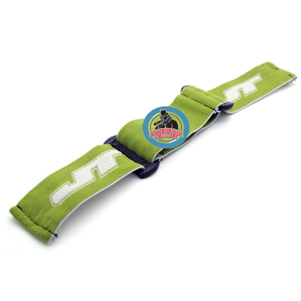 JT ProFlex Woven Goggle Strap - Olive / White
